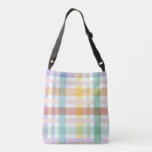 Sac Ajustable Motif Plaid clair couleur