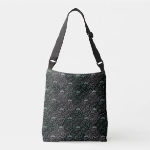 Sac Ajustable motif plante A04b Black BG