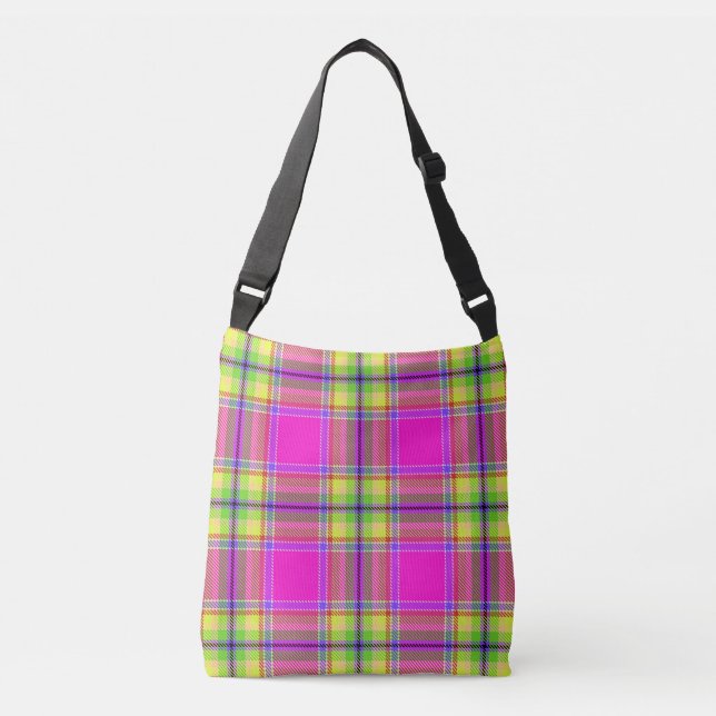 SAC AJUSTABLE MOTIF TARTAN 6 (Devant)