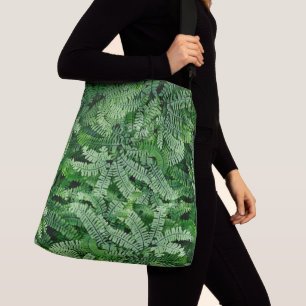 Sac Ajustable Motifs de fougères terrestres à deux côtés - voir 