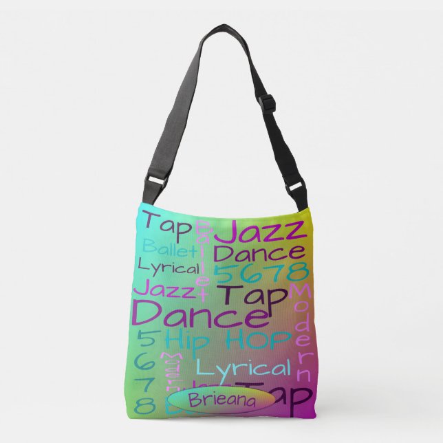 Sac Ajustable Mots de danse d'enfants personnalisés (Devant)