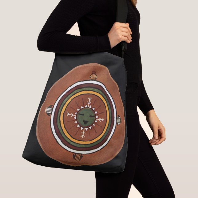 Sac Ajustable Natif américain Sandpainting de Powalawu (De près)