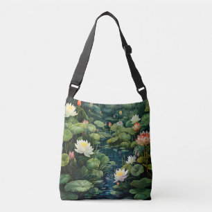 Sac Ajustable Nature Lotus Water Lily Pond Paysage