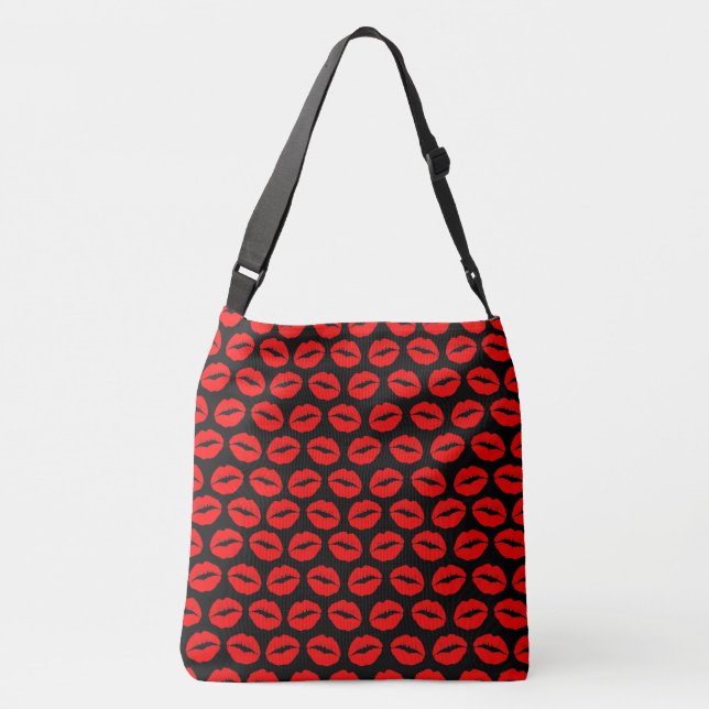 Sac Ajustable Naughty Kissy Lips (Dos)