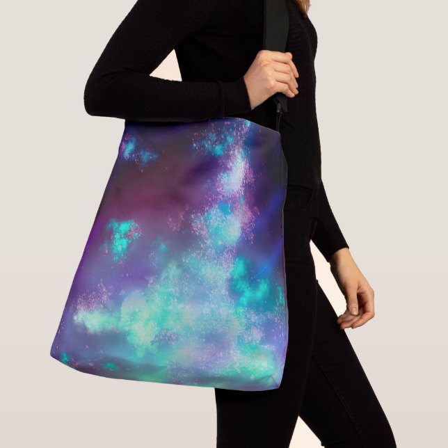 Sac Ajustable Night Sky Neon Lumières Fourre-tout (De près)