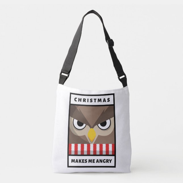 Sac Ajustable Noël me rend furieux (Devant)