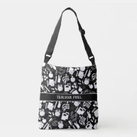 noir et blanc Fournitures scolaires Motif