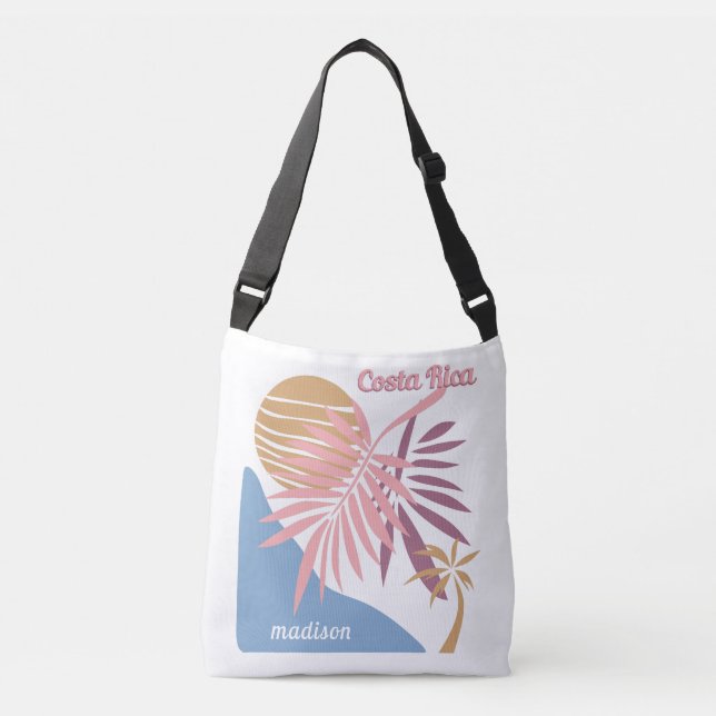 Sac Ajustable Nom personnalisé Costa Rica (Devant)