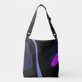 Sac Ajustable Nuit de la Comète : Bleu Abstrait, Violet & Noir