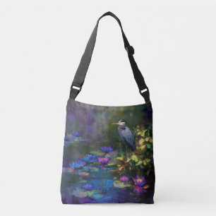 Sac Ajustable Nymphéa enchanté de l'étang Nature Aquarelle