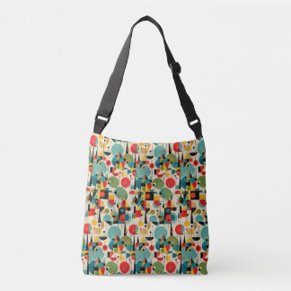 Sac Ajustable Objet Abstrait Géométrique Rétro Moderne du Milieu