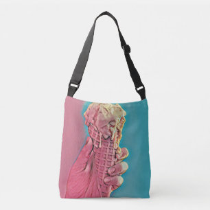 Sac Ajustable OEuvre d'art sur la crème glacée