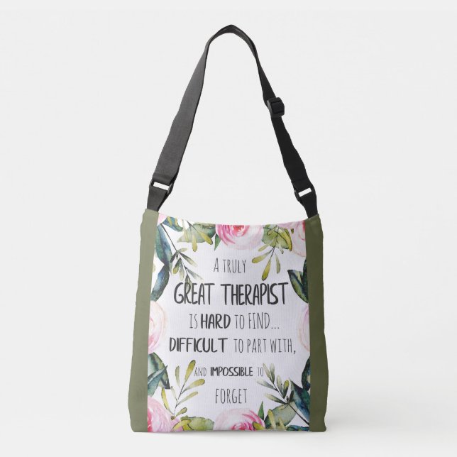 Sac Ajustable Offre de Merci-cadeau d'appréciation du thérapeute (Devant)