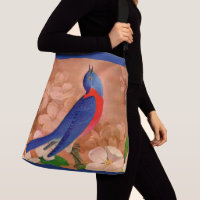 oiseau bleu de bonheur
