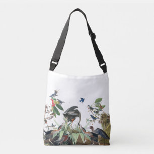 Sac Ajustable Oiseaux Audubon Fourre-tout d'oiseau bleu de héro