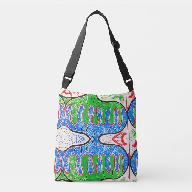 Sac Ajustable "Organic Geometry" Shoulder Bag (Devant)