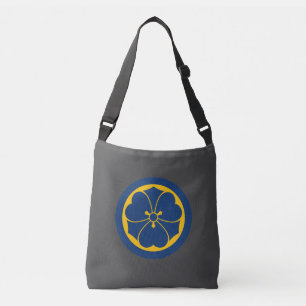 Sac Ajustable Oriental jaune bleu Sakai Japon Mon Art
