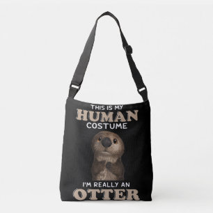 Sac Ajustable Otter Gift   Mon costume humain Je suis vraiment u