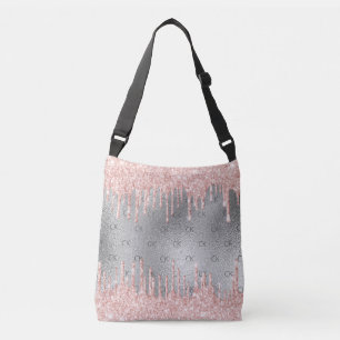 Sac Ajustable Paillettes de scintillement de rougissement argent