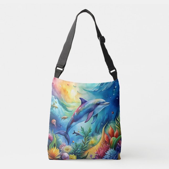 Sac Ajustable Painted Dolphin (Devant)