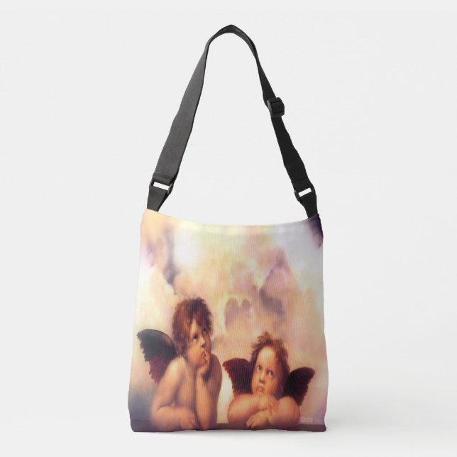 Sac Ajustable Paire d'anges Putti (Devant)