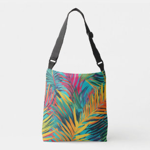 Sac Ajustable Palme colorée multicolore Feuille