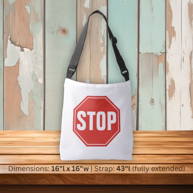 Sac Ajustable Panneau STOP (Créateur téléchargé)