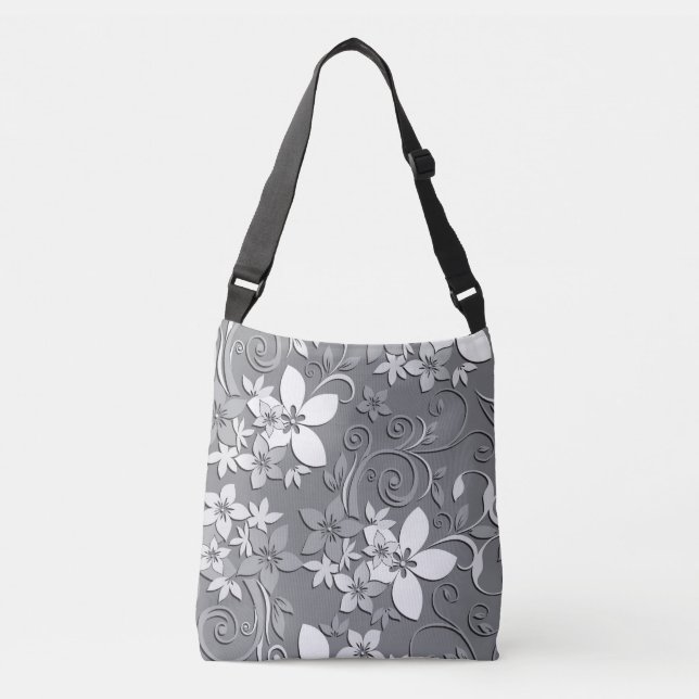 Sac Ajustable Papier mural à fleurs 2 (Devant)