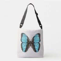 Papillon bleu Insect Art Amour de la nature