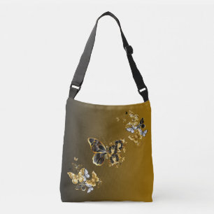 Sac Ajustable Papillon métallique Euphonie dorée