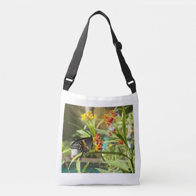Sac Ajustable Papillon noir avale #2 (Devant)