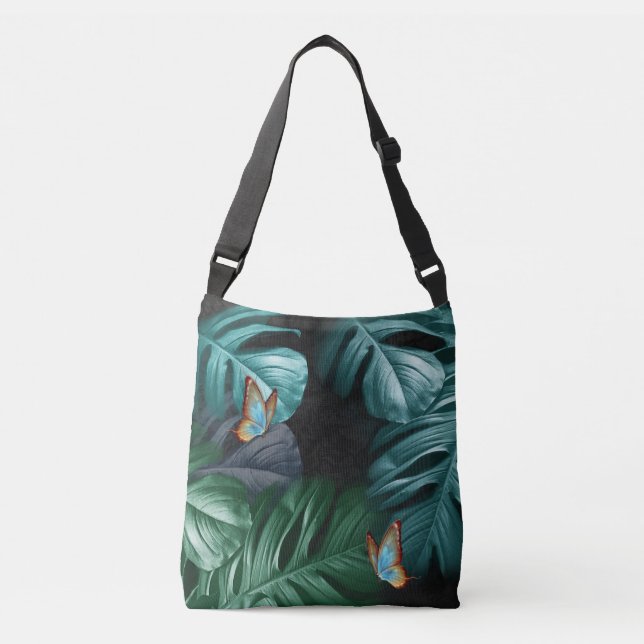 Sac Ajustable Papillons du Paradis/Tropical Turquoise Splash (Devant)