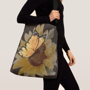 Sac Ajustable Papillons et fleurs aquarelles