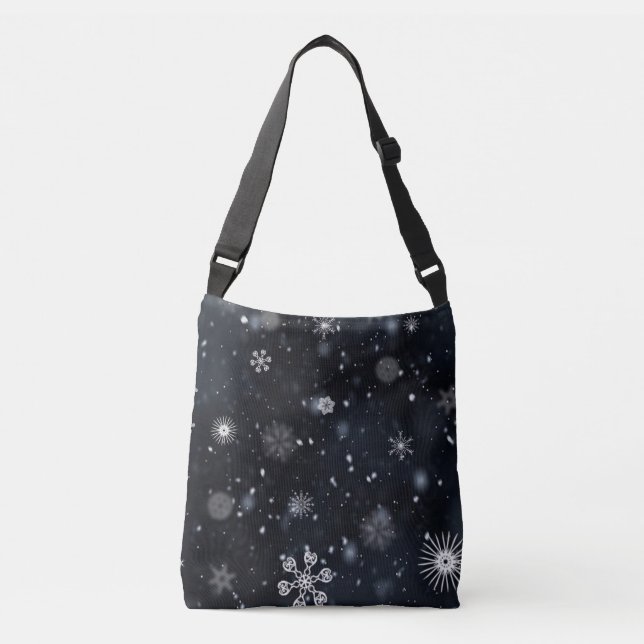 Sac Ajustable Parfait Snowflakes pour Noël (Devant)