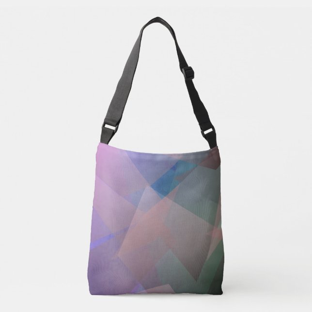 Sac Ajustable Particules volantes Abstraites | Formes géométriqu (Devant)