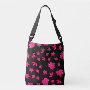 Sac Ajustable Parties scintillant rose chic moderne Feuille Moti
