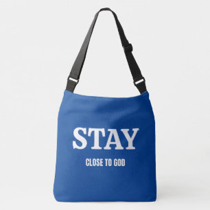 Sac Ajustable "Pas fidèles, guidance divine" spirituel mignon