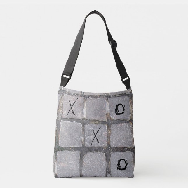 Sac Ajustable Pavé rond Fourre-tout de NYC avec le panneau (Devant)