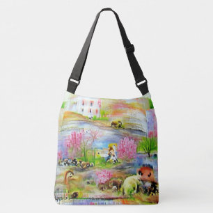 Sac Ajustable Paysage aquarelle