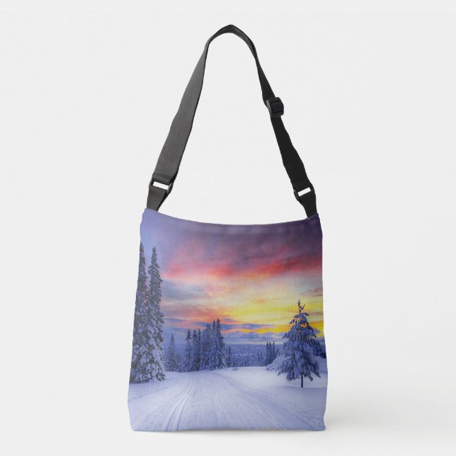 Sac Ajustable Paysage hivernal (Devant)