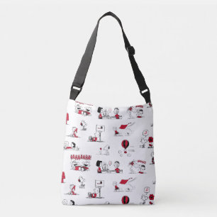 Sac Ajustable PEANUTS   Red & Black Pattern
