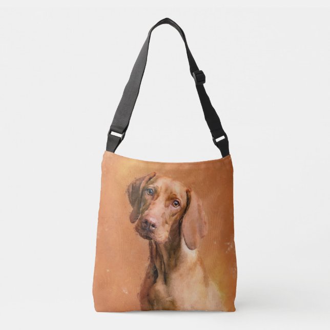 Sac Ajustable Peinture de Chien de Vizsla en Hongrie (Devant)