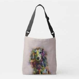 Sac Ajustable Peinture de croquis de chiot de teckel
