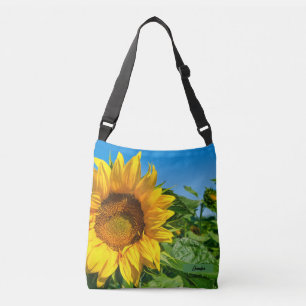 Sac Ajustable Personnaliser le nom Sunflower Blue Sky