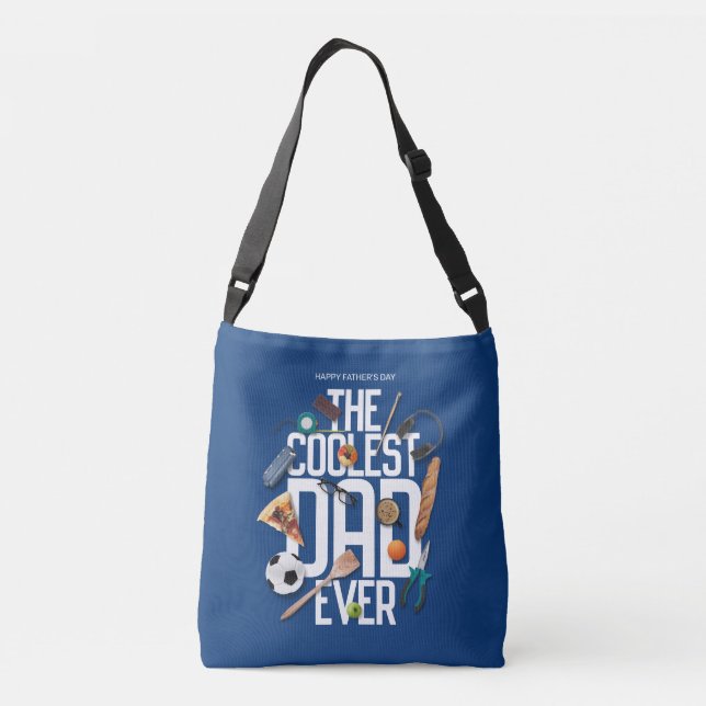 Sac Ajustable Personnaliser Moderne Le Père le plus cool jamais (Dos)