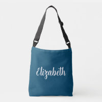 Personnalisez votre nom Blue & Orange Calligraphy