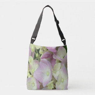 Sac Ajustable Pétales d'hydrangée rose et blanc antique