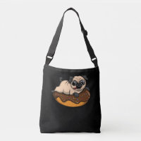 Petit chien Carlin Donut Lover animal
