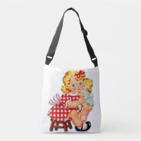 Petite fille rétro vintage poupée enfant