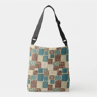 Sac Ajustable Petites boîtes de Hawaï-brun vert